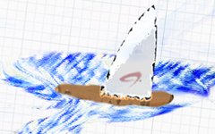 A little nice graphic. It shows the view from Bodo&acute;s Bootssteg